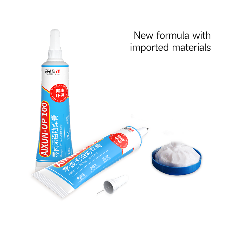 UP100 Solder Paste Zero Halogen Lead Free Soldering Flux for Electronics 5