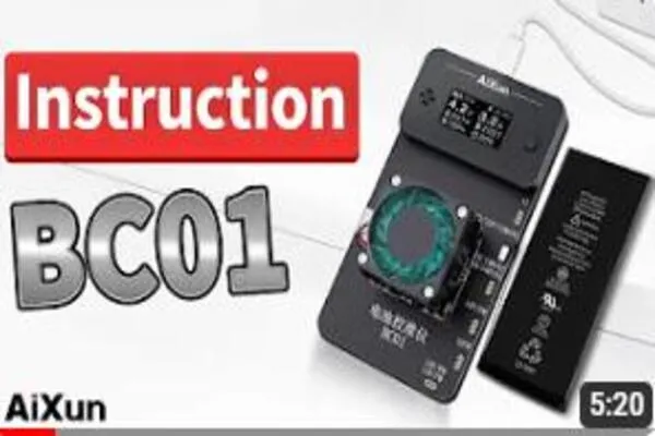 Battery Calibration IPHONE Instruction | How to Calibrate Battery with AiXun BC01 