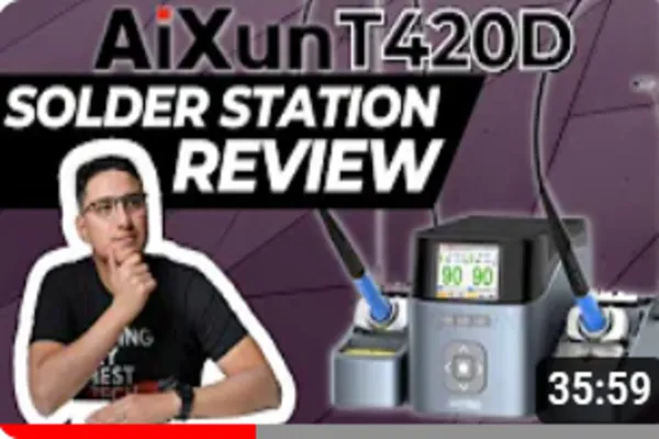 By VCC Board Repairs - IS IT WORTH IT? New Dual Solder Iron Aixun Soldering Station T420D Unboxing Review