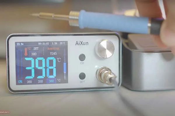 By GemplayTV（Polski）: Aixun T3A Mega stacja lutownicza z 200W !