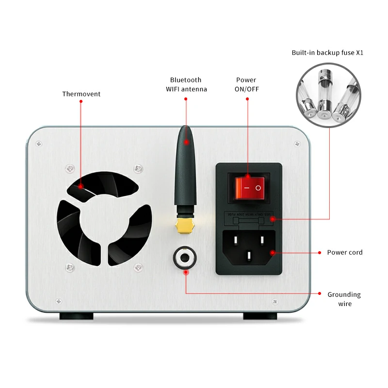 P3208 320W Smart Regulated Power Supply 32V/8A One Key Boot Power Box  2