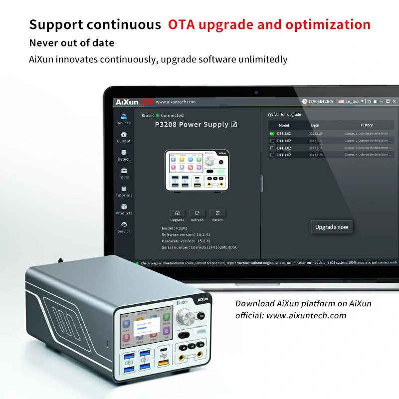 P3208 320W Smart Regulated Power Supply 32V/8A One Key Boot Power Box  10