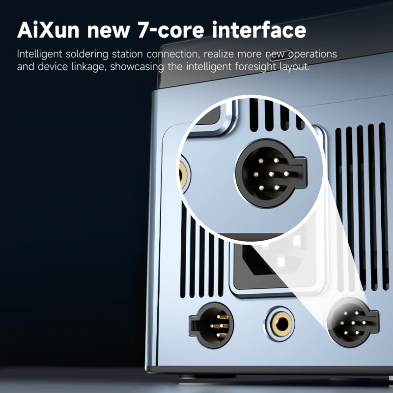 Smart Soldering Workstation T400 320W Soldering Iron Kit for Repair - AiXun 4