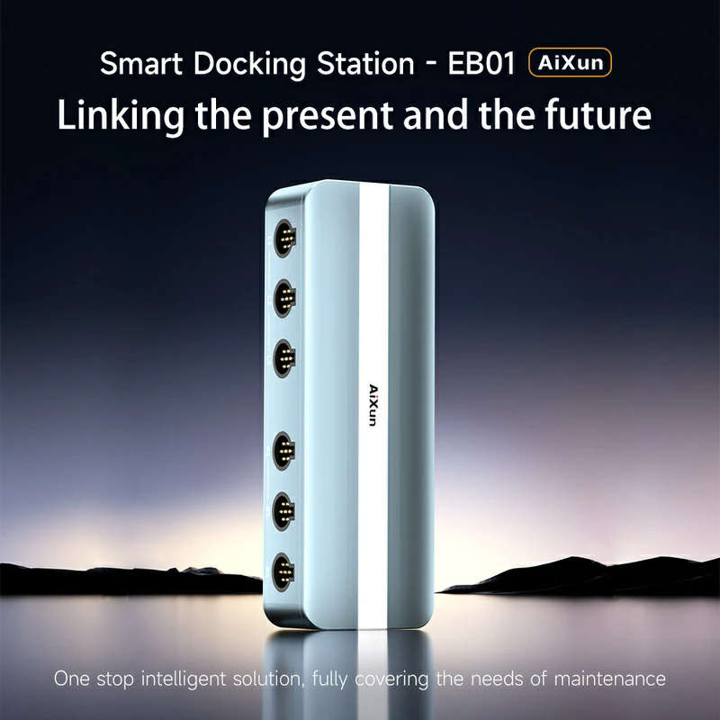 EB01 Smart Docking Station Dual Channel Six-in-Two HUB Ports for Soldering Station 1