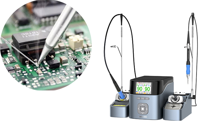 Precautions during use of AiXun T420D soldering station