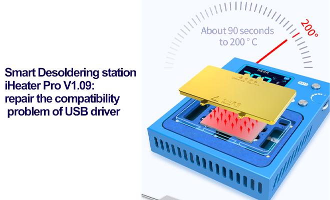 AiXun Smart Desoldering station iHeater Pro V1.09:firmware new update 