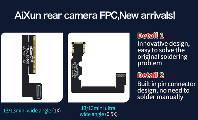 AiXun rear camera FPC,New arrivals!