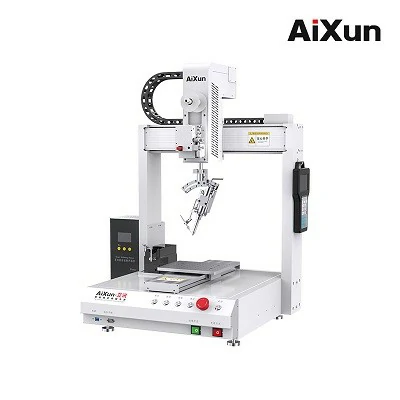 AX-HX331R Industrial Single Channel Automatic Soldering Machine