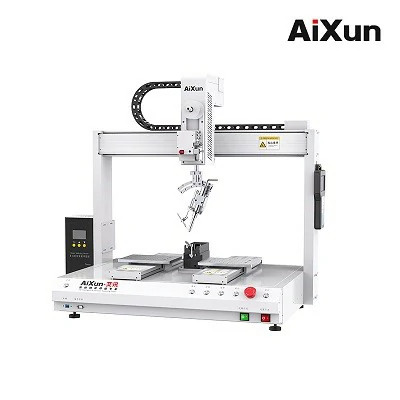 AX-HX5331R Industrial Automatic Dual Channel Soldering Machine Kit 