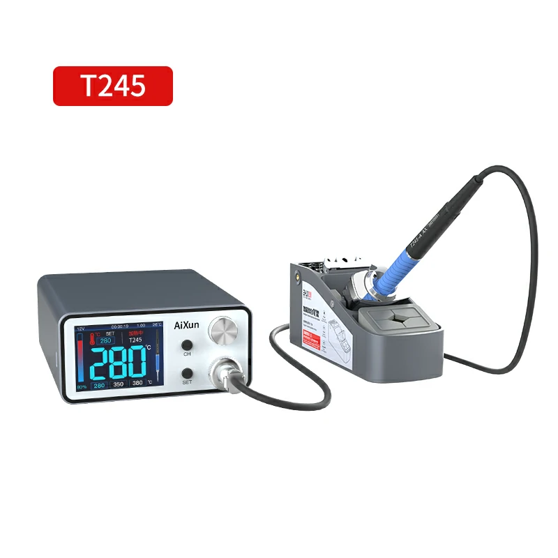 T3A Temperature Controlled Quick Soldering Station With T245/T12 Handle 8