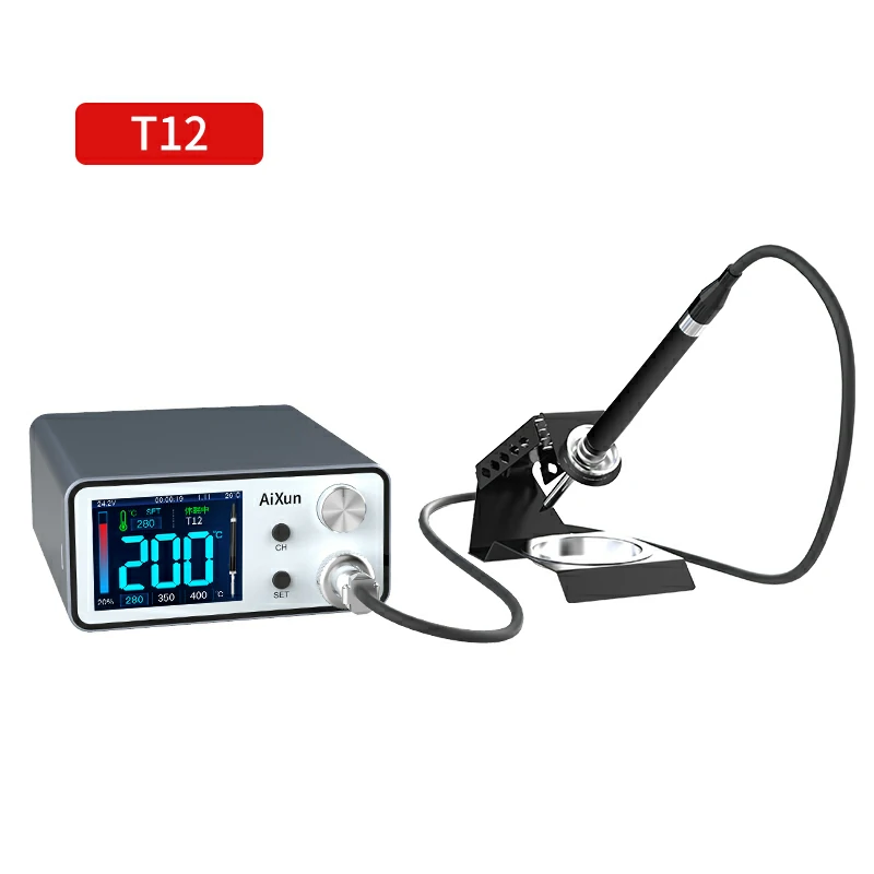 T3A Temperature Controlled Quick Soldering Station With T245/T12 Handle 4