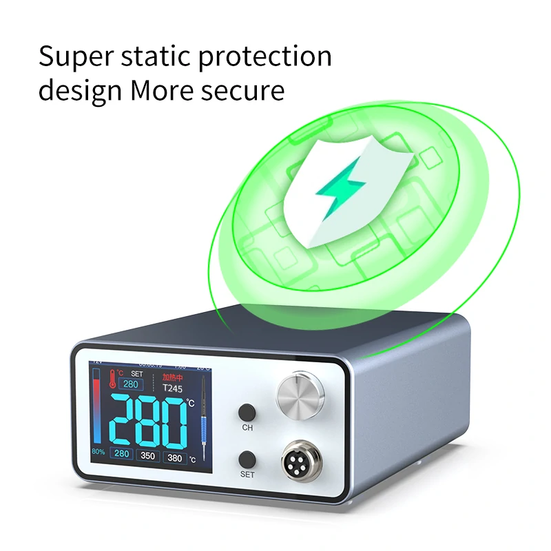 T3A Temperature Controlled Quick Soldering Station With T245/T12 Handle 7