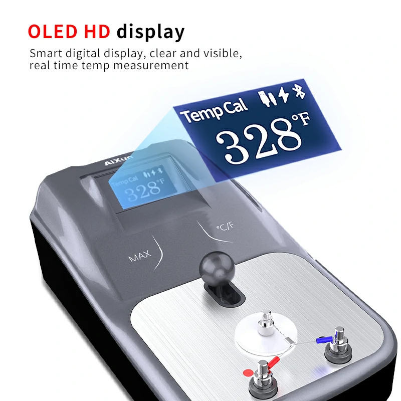 DT01 OLED Smart Digital Display Thermometer Soldering Temperature Tester 7