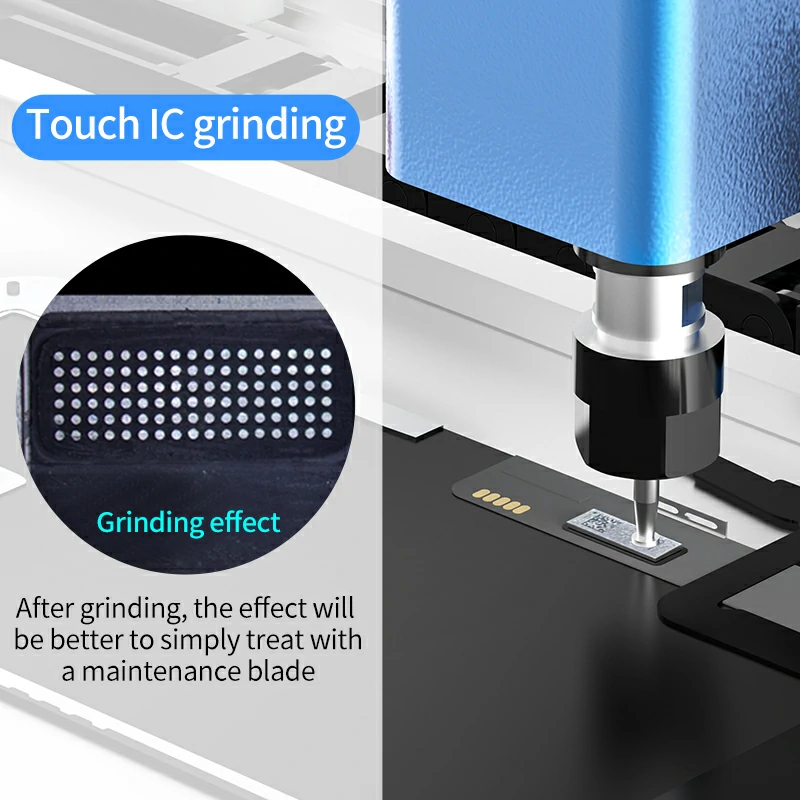 CNC Chip Grinding Machine for Chip IC, CPU, Nand and Mainboard Grind 3