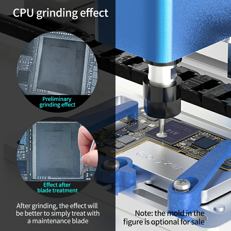 CNC Chip Grinding Machine for Chip IC, CPU, Nand and Mainboard Grind 5