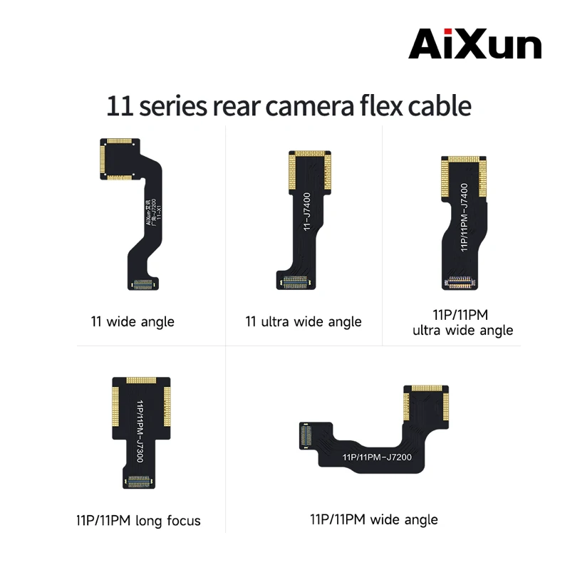 iPhone 7P-13 Series Rear Camera Flex Cable Replacement FPC with Pin Header  3