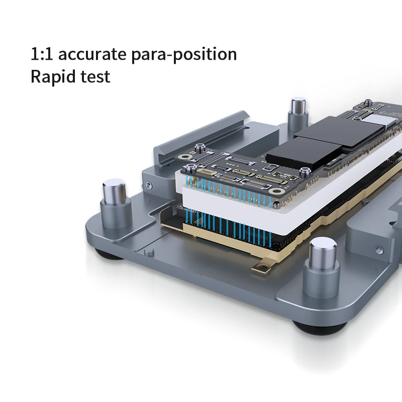 FC12 Mainboard Precise Positioning Layered Test Jig for iPhone 12 Series 3