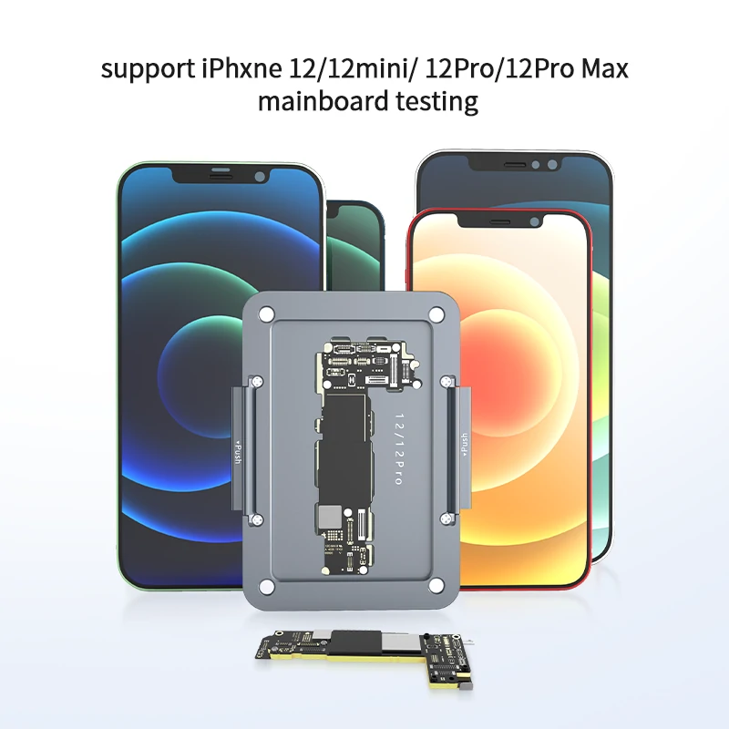 FC12 Mainboard Precise Positioning Layered Test Jig for iPhone 12 Series 7
