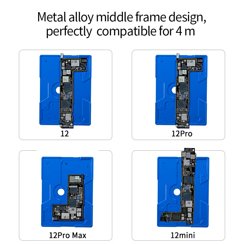 Z12 Strong Magnetic Middle Frame Reballing Platform for iPhone 12 Series Motherboard Repair 7