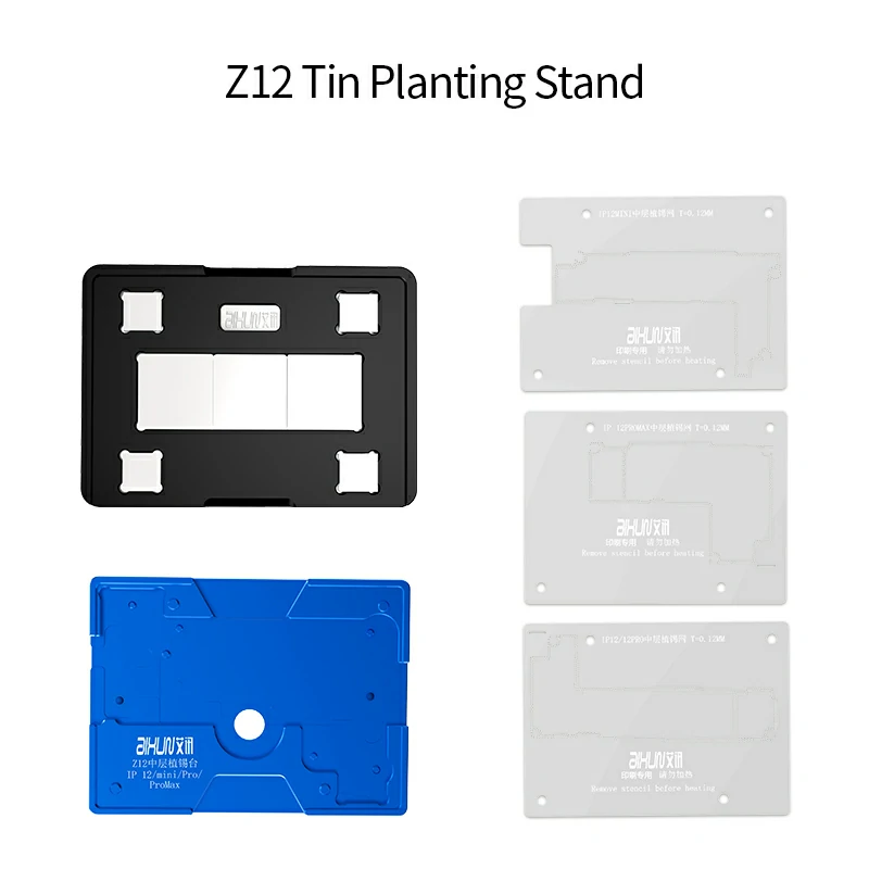 Z12 Strong Magnetic Middle Frame Reballing Platform for iPhone 12 Series Motherboard Repair 8
