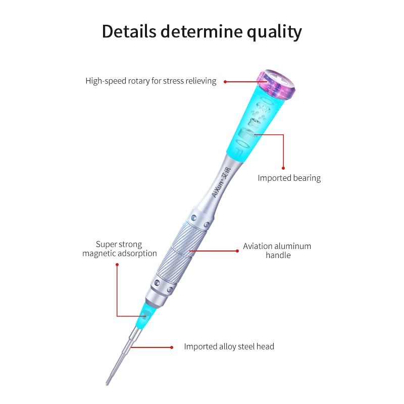 IS003 New Design 360° High Speed Rotation Screwdriver Tool Set for iPhone Repair 8
