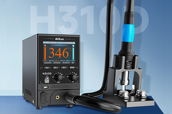 What are the benefits of using a hot air rework station