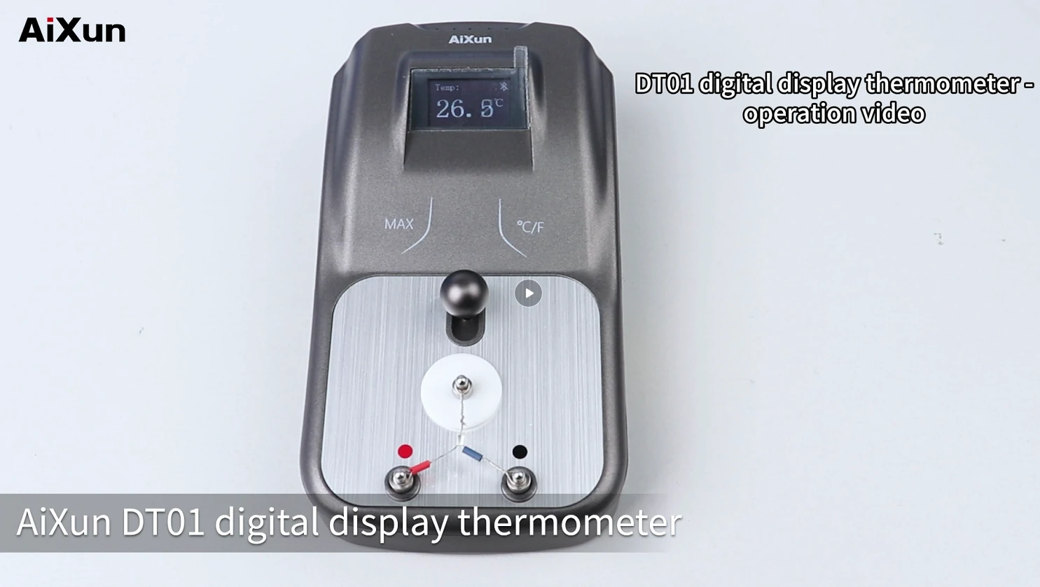 DT01 Smart Digital Thermometer Unboxing and Operation