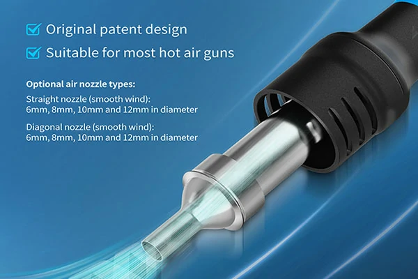 Aerodynamically designed nozzle is coming!