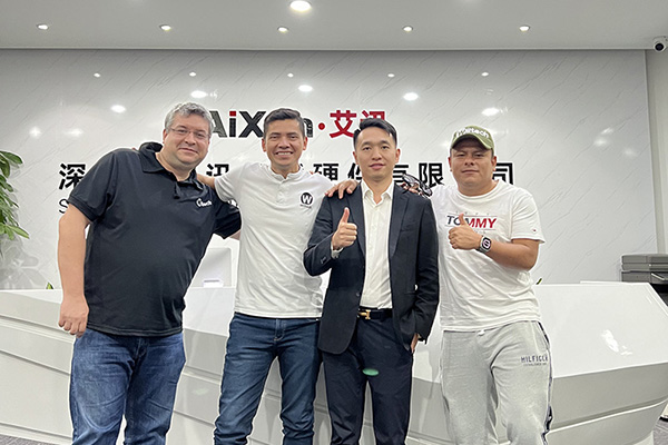 Warmly Welcome Wiltech to Visit AiXun