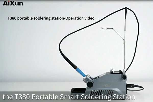 AiXun T380 Portable Smart Soldering Station Operation Guide