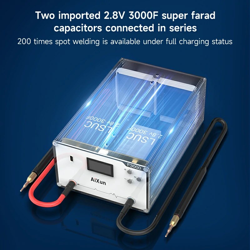 F3000 Farad Capacitor Spot Welder for Battery Cells Welding Machine 1
