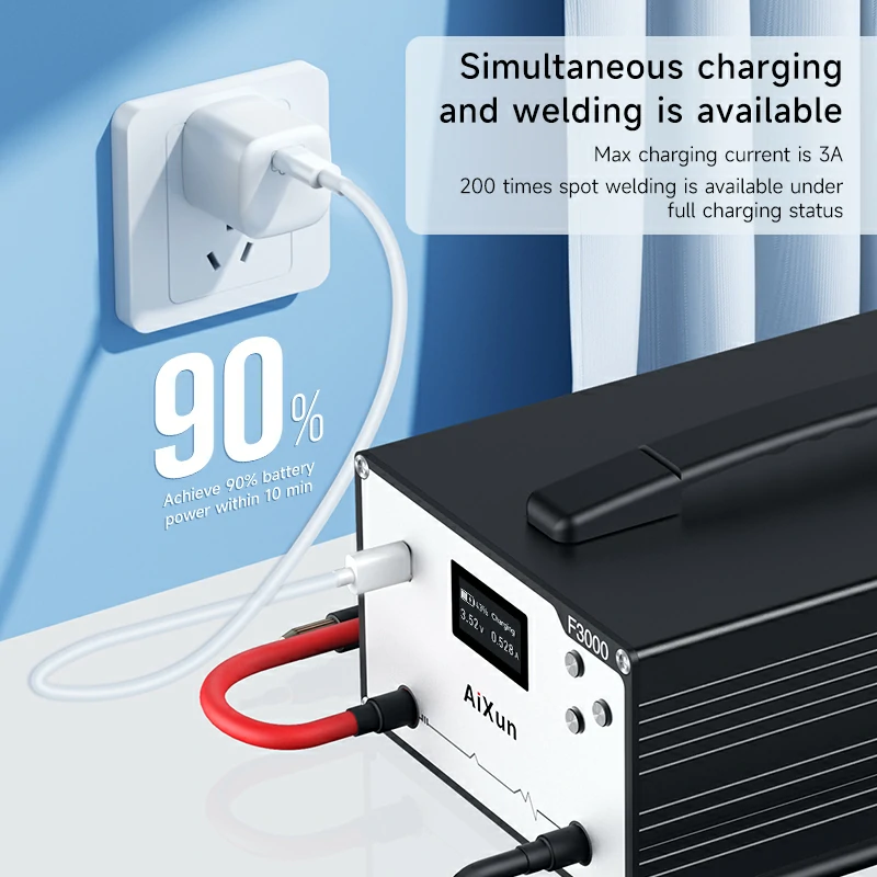 F3000 Farad Capacitor Spot Welder for Battery Cells Welding Machine 4