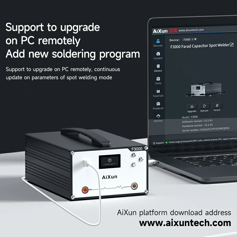 F3000 Farad Capacitor Spot Welder for Battery Cells Welding Machine 6