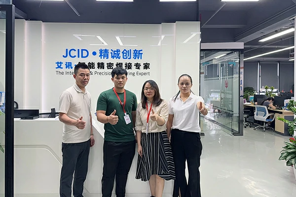 Welcome JCID & AiXun Brand National agent -ONGLAI of Indonesia 