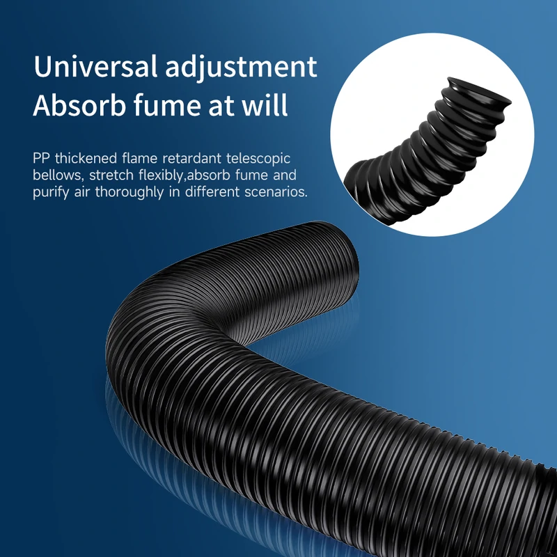 ES02 Desktop Fume Extractor Soldering Smoke Absorber With LED Light - AiXun 3