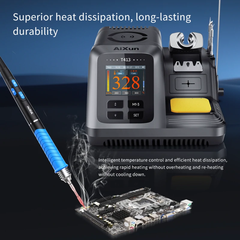 T225 Intelligent 4-in-1 Soldering Handle 7 Core Plug Soldering Iron 6