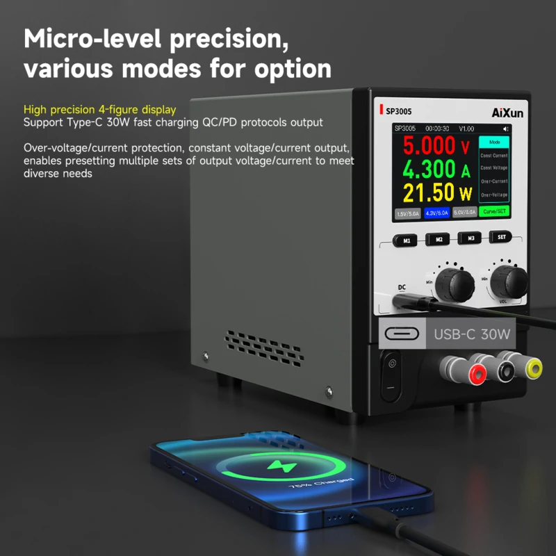 SP3005 CNC Programmable DC Power Supply Voltage Current Adjustment Tool 3