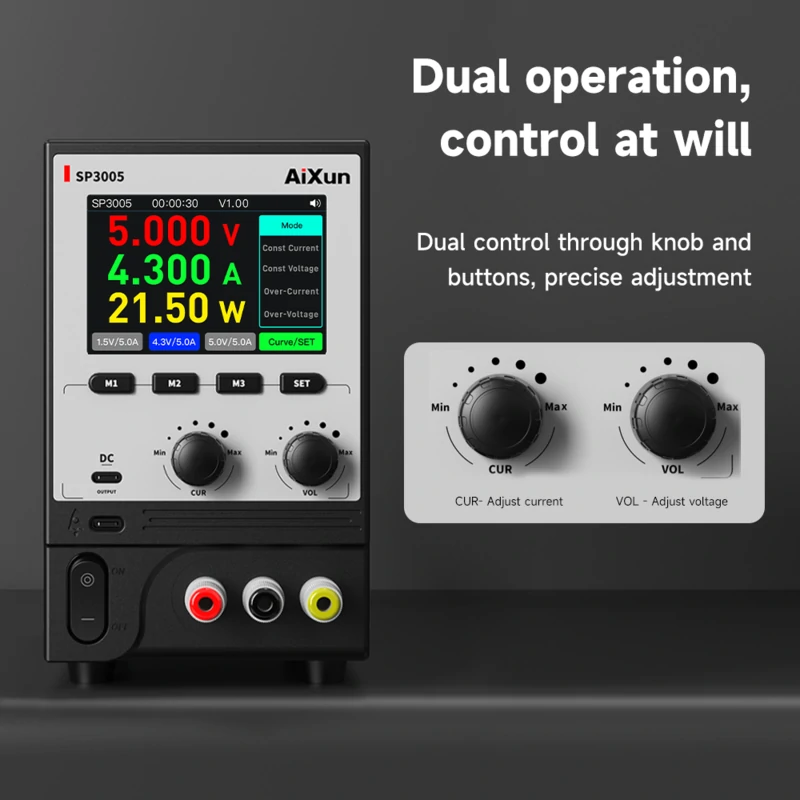 SP3005 CNC Programmable DC Power Supply Voltage Current Adjustment Tool 5