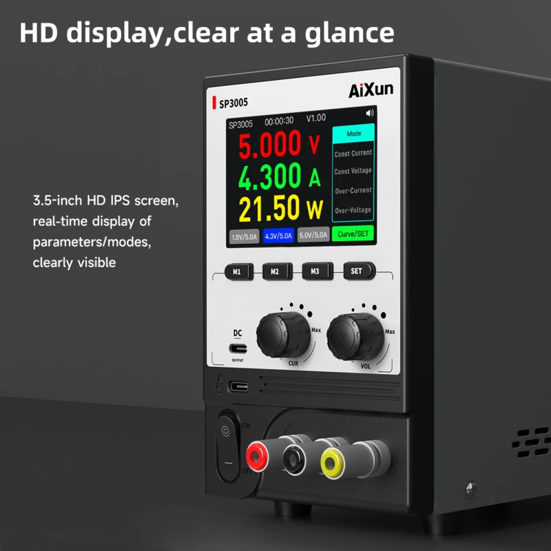SP3005 CNC Programmable DC Power Supply Voltage Current Adjustment Tool 6