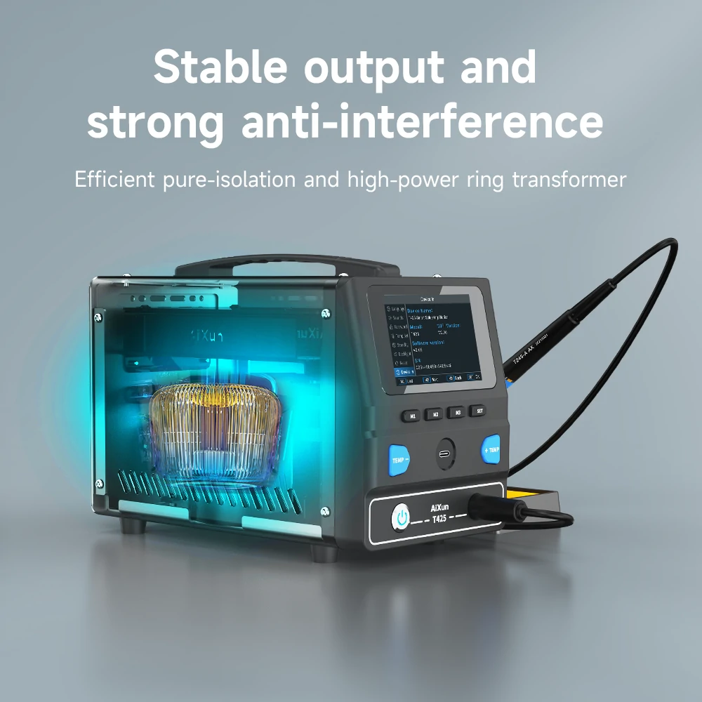 T425 Smart Soldering Station 250W Industrial Soldering Staition  3