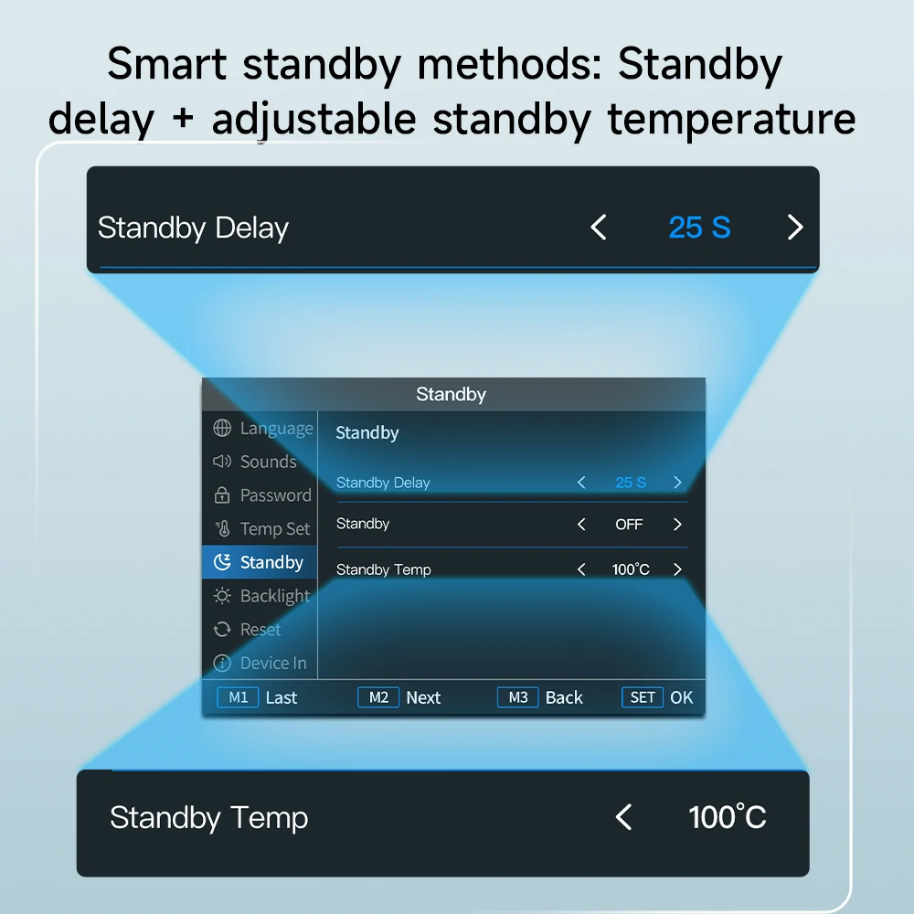 T425 Smart Soldering Station 250W Industrial Soldering Staition  6
