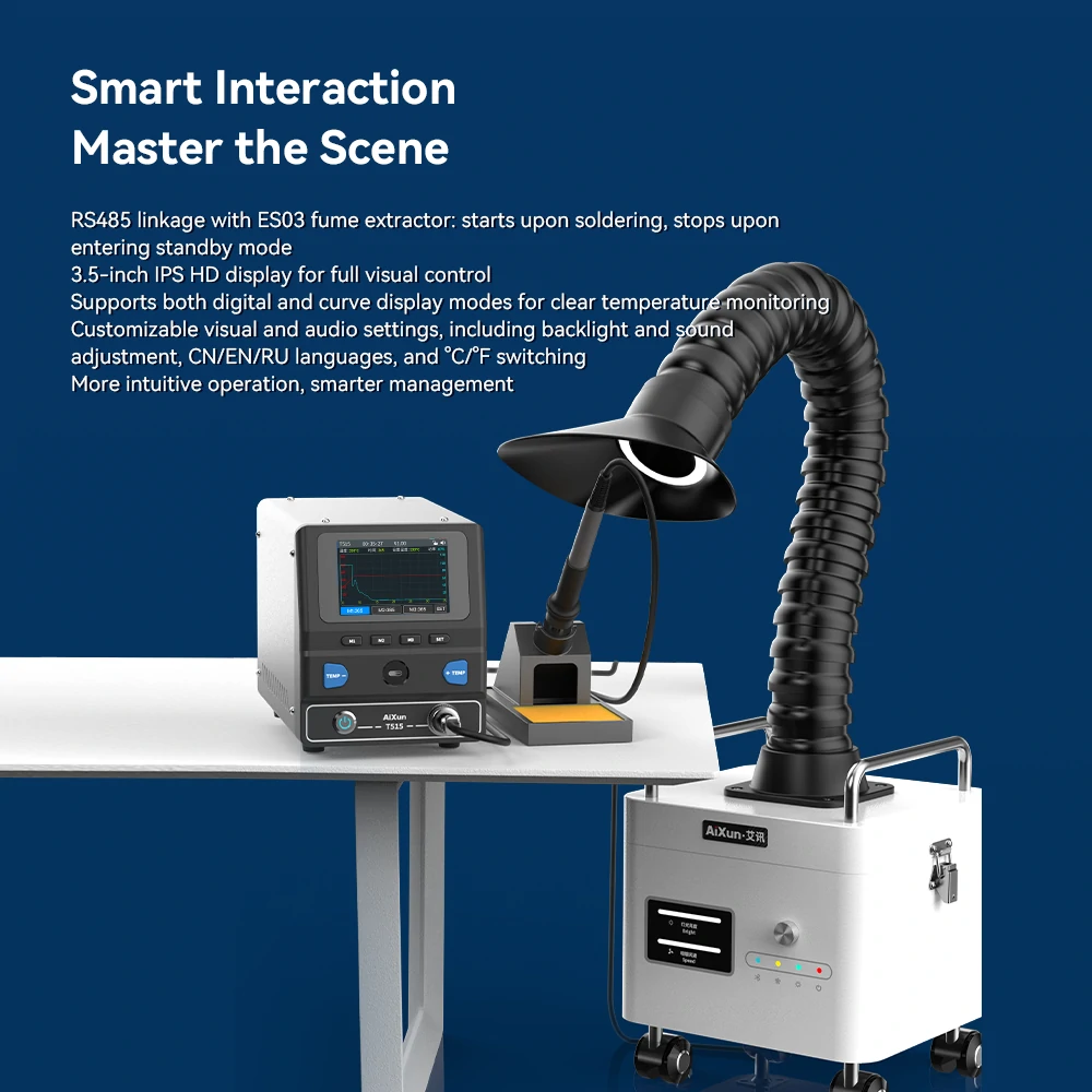 T515 High-Frequency Soldering Station 4